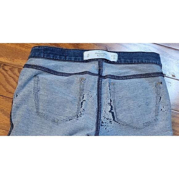 Abercrombie Fitch A&F Skinny Jeans Juniors (0R) 25X29 Stretch Med Wash - Picture 13 of 16